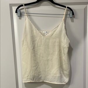 BP Cream Sleeveless Camisole with V-Neck